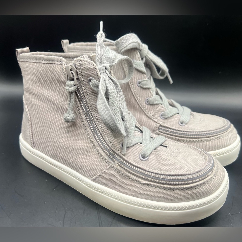 BILLY- Stylish‎ High-Top Sneakers with wrap around Zipper, Size: 1